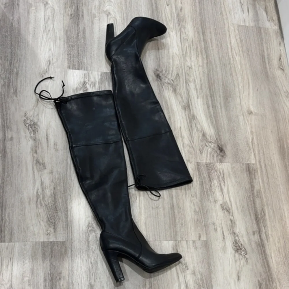 Unisa Black Over-the-Knee Boots 8